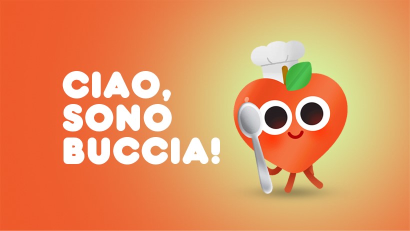 Buccia, la mela a forma di cuore per genitori e bimbi