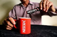 red mug nescafè