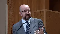 Il presidente del Consiglio Europeo, Charles Michel