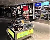 Alcolici in un punto vendita Lagardère Travel Retail Belgium