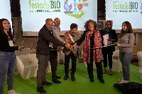 Taglio del nastro Festa del Bio