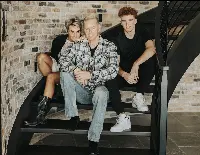 Nico Mannion con i genitori