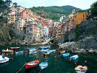 Barche da pesca nel Parco marino delle Cinque Terre