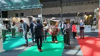 Tra gli stand dell'edizione 2021 della fiera Macfrut