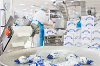 Produzione mozzarelle Latticini G. Cuomo