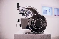 "La Cornuta", macchina per caffè del Mumac, Museo del Gruppo Cimbali