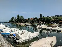 Zona portuale di San Feliciano presso il lago Trasimeno