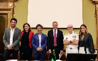 Il ministro dell'agricoltura, della sovranità alimentare e delle foreste Francesco Lollobrigida alla presentazione nuova stagione di Linea Blu Discovery