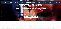 Sez del sito Campari dedicata alla sostenibilità