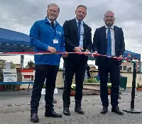 Da sinistra: Raffaele Cirone, presidente della Fai; Francesco Lollobrigida, ministro dell'Agricoltura e Luigi D'Eramo, Sottosegretario al Masaf