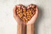 Handful of almonds