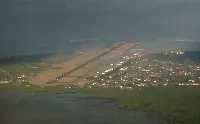 L'aeroporto internazionale "Ngurah Rai" di Bali, Indonesia