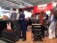 Stand Italpizza all'edizione 2021 del Salone Cibus