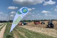 Macchine agricole in campo al FarmingTour Cib (Bentivoglio, 14 settembre 2023)