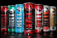 Bibite energetiche dell'ungherese Hell Energy