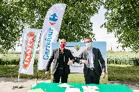 Luca Scordamaglia, AD di Inalca, e Christophe Rabatel, CEO di Carrefour Italia