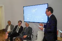 Conferenza stampa "San Daniele smart: il sistema di tracciabilità del Prosciutto di San Daniele" del 8 maggio 2019