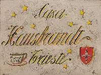 Un bozzetto realizzato da Leopoldo Metlicovitz per Hausbrandt