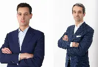 Da sx: Filippo Negri, co-founder e CEO Glickon, e Simone Cremonini, Consigliere delegato di Synergo Capital e Managing Partner di Sinergia Venture Fund