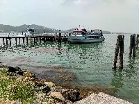 Zona portuale di San Feliciano presso il lago Trasimeno