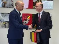 Visita dell’Ambasciatore del Belgio in Italia a Puratos (Parma, 9 marzo 2023)