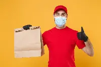 fattorino-food-delivery-consegna-a-domicilio-mascherina-guanti-