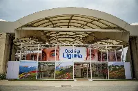 Padiglione Liguria Wow in allestimento all'Oceal Live Park delk waterftront di Genova (aperto dal 245 giugno al 2 luglio)