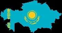 Profilo e bandiera del Kazakistan