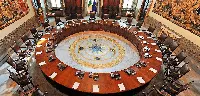 La Sala del Consiglio dei ministri del Governo italiano