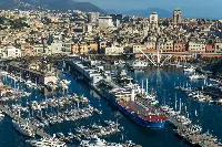 Vista dell'Acquario di Genova