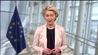 Il presidente della Commissione Europea Ursula von der Leyen