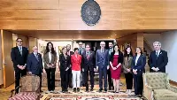 Un immagine della conferenza internazionale "Agriculture, Innovation, Mission" (Washington, 9 maggio 2023)