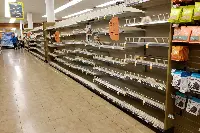 Scaffali vuoti