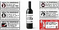 Health warning europeo sul vino