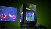 Il pc-frigo Heineken di LePub