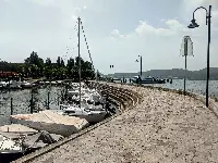 Zona portuale di San Feliciano presso il lago Trasimeno