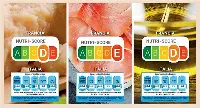 Etichette a confronto: in alto la Nutriscore proposta dalla Francia, che penalizza i prodotti italiani; in basso quella a Batteria, proposta dall'Italia