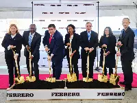 La presentazione del nuovo stabilimento dei Kinder Bueno a Bloomington in Illinois (Usa)