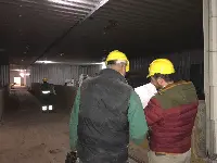 Il cantiere Amadori a Bojano