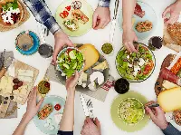 Cibo, alimenti, tavola
