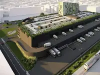 Rendering del progetto nell'area ex Mira Lanza di Genova Cogoleto