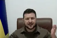 Il presidente ucraino Volodymyr Zelensky