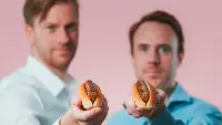 I co fondatori di Meatable: a sinistra Daan Luining, cto; a destra Krijn de Nood, ceo