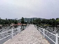 Cantiere de "La Locanda dei pescatori" presso il Pontile di Sant'Arcangelo del lago Trasimeno