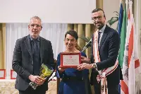 Violante Gardini Cinelli Colombini premiata per l'8 marzo dalla Regione Toscana