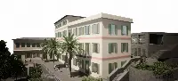 Il rendering del nuovo complesso delle ex Maestre Pie di Recco