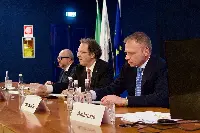 Il ministro dell'agricoltura, della sovranità alimentare e delle foreste, Francesco Lollobrigida interviene al al convegno 'Verso il vertice Onu sui sistemi alimentari'" organizzato dall'Università della Tuscia (Viterbo, 20 giugno 2023)