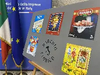 Ambrosoli, De Cecco, Santa Rosa, Vismara, Cirio: cinque francobolli celebrativi dei marchi storici agroalimentare