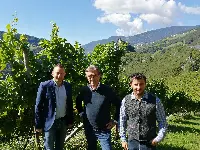 Armin Gratl, Riccardo Cotarella e Hannes Munter