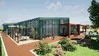 rendering esterno AgriparcoHub
